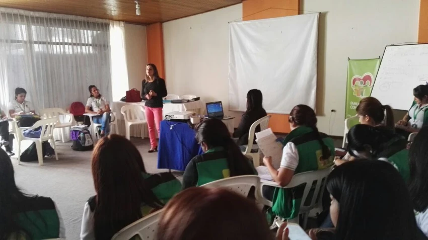 Equipo CIDEMOS listo para la intervención del Programa Familias con Bienestar para la Paz