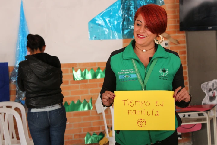 Muestra fotográfica itinerante de Familias con Bienestar en Boyacá