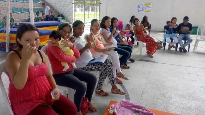 Familias de Arauca aprendieron sobre Alimentación Saludable junto al ICBF