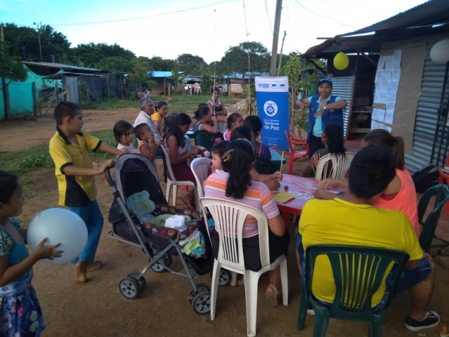 Arauca, Saravena y Tame conforman Equipos de Desarrollo y Conciliadores Comunitarios en 6 asentamientos informales