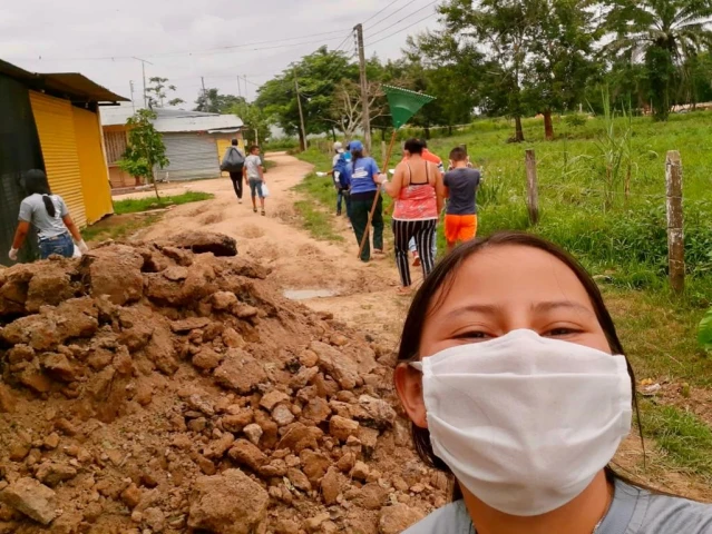 Jornadas de desinfección y limpieza en las Comunidades Tejedoras de Paz de Arauca