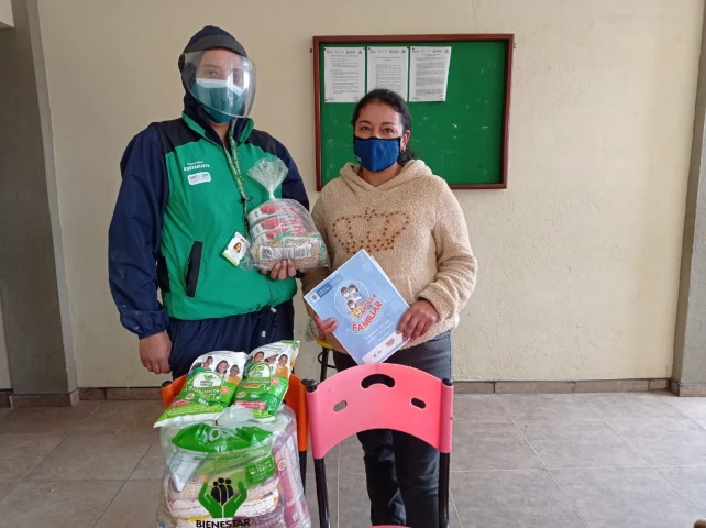 FAMILIAS 1.000 DIAS PARA CAMBIAR EL MUNDO EN BOYACÁ RECIBEN KITS DE ALIMENTACIÓN COMPLEMENTARIA Y KITS DENTALES.