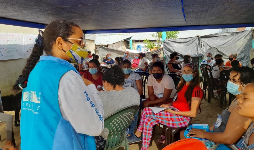 COMUNIDAD DE EL BOSQUE EN ARAUQUITA PARTICIPAN EN SEMINARIO-TALLER EN ‘RESOLUCIÓN PACÍFICA DE CONFLICTOS COMUNITARIOS’.