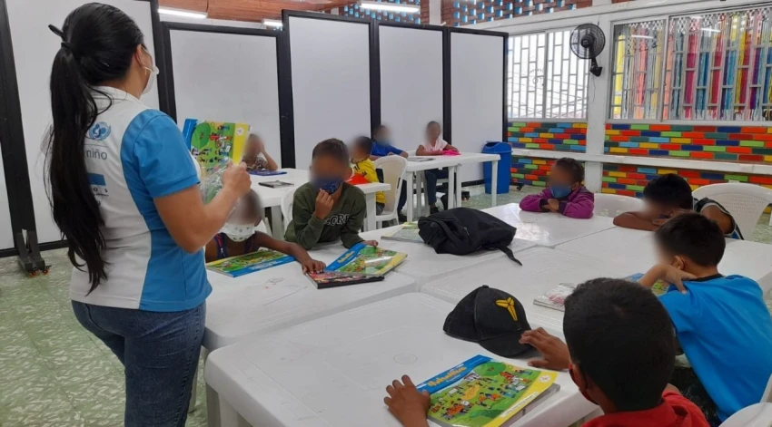 CÍRCULOS DE APRENDIZAJE PARA NIÑOS Y NIÑAS DEL ESPACIO ALTERNATIVO DE CUIDADO Y ACOGIDA EN VILLA DEL ROSARIO