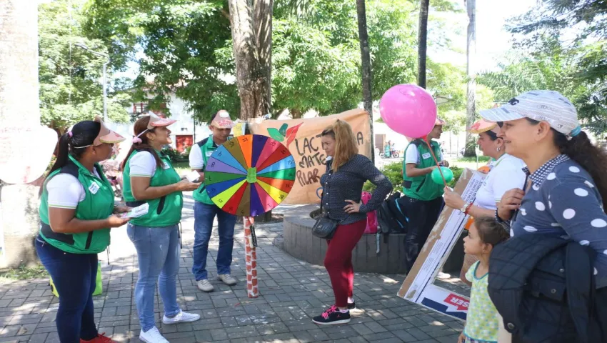 blog La Lactancia Materna se toma los parques de Arauca