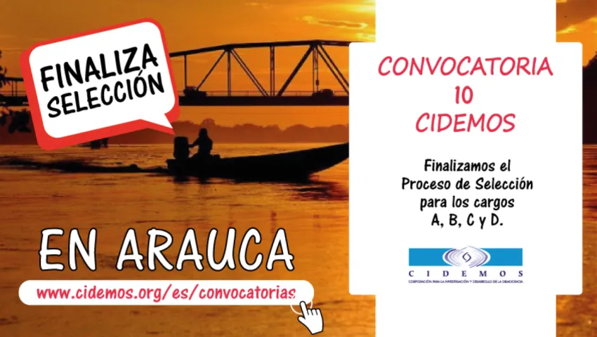 blog Finaliza el Proceso de Selección para Cargos A, B, C y D en Convocatoria 10 Departamento de Arauca