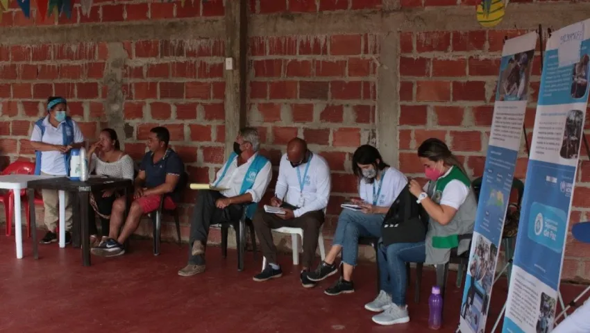 blog Continúa acompañamiento de ACNUR para el desarrollo de Comunidades Tejedoras de Paz en Arauca