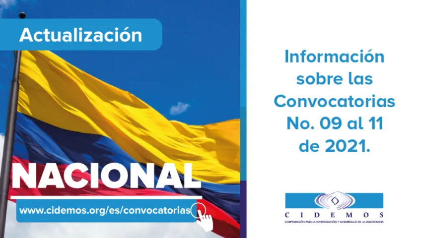 blog Actualización de Información | Estado de Convocatorias No. 09 a 11 de 2021 en Arauca, Boyacá y Norte de Santander