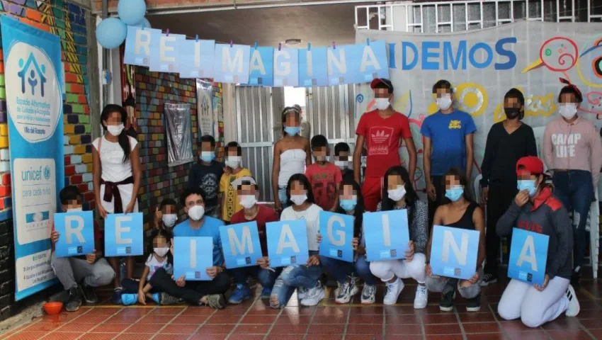 blog ANDRÉS CEPEDA EMBAJADOR DE UNICEF VISITA EL ESPACIO ALTERNATIVO EN VILLA DEL ROSARIO