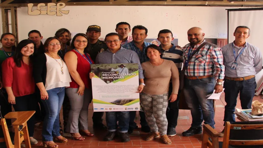 blog Exposición Reconciliando Memorias tomada en Suratá regresa a su Municipio